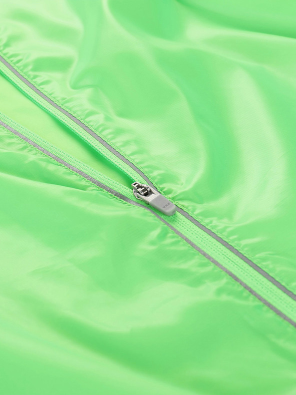 ALPINE PRO Pánská ultralehká bunda s impregnací ALPINE PRO BIK zelená