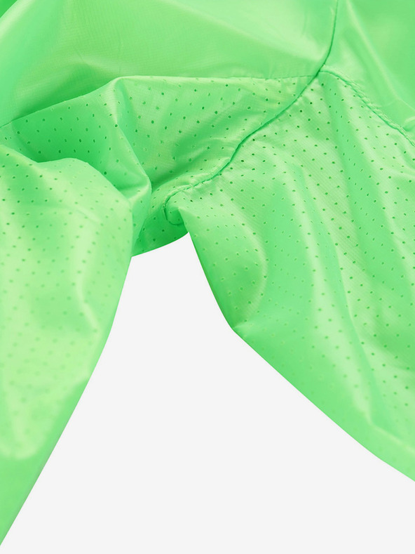 ALPINE PRO Pánská ultralehká bunda s impregnací ALPINE PRO BIK zelená