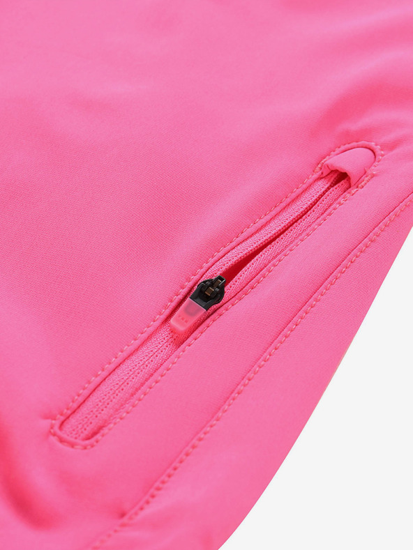 ALPINE PRO Dámské softshellové rychleschnoucí kraťasy ALPINE PRO COLA růžová