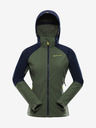 ALPINE PRO Dámská softshellová bunda s membránou ALPINE PRO LANCA zelená
