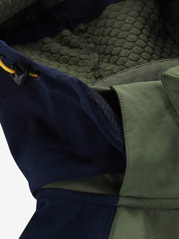 ALPINE PRO Dámská softshellová bunda s membránou ALPINE PRO LANCA zelená