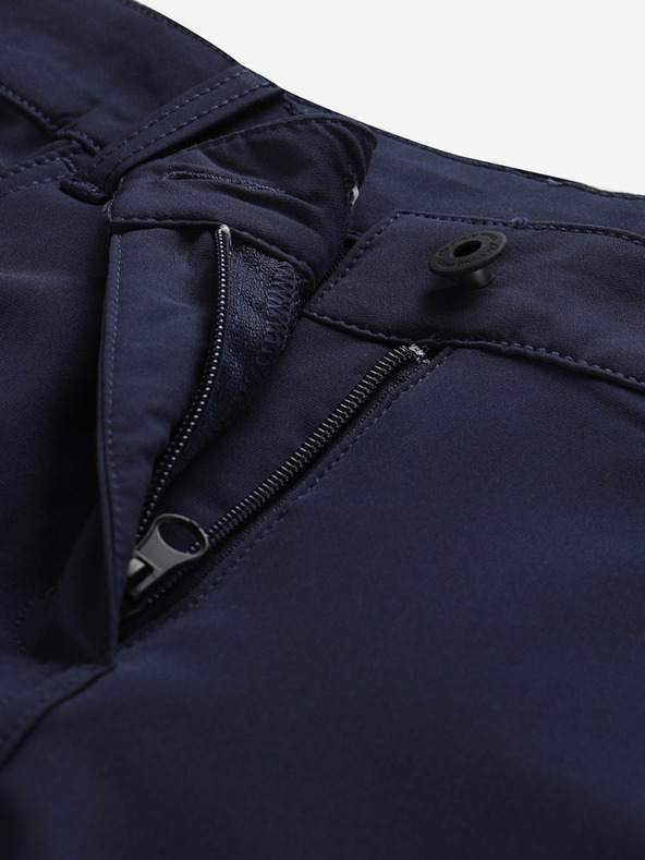 ALPINE PRO Dámské softshellové rychleschnoucí kraťasy ALPINE PRO COLA modrá