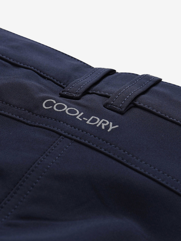 ALPINE PRO Dámské softshellové rychleschnoucí kraťasy ALPINE PRO COLA modrá