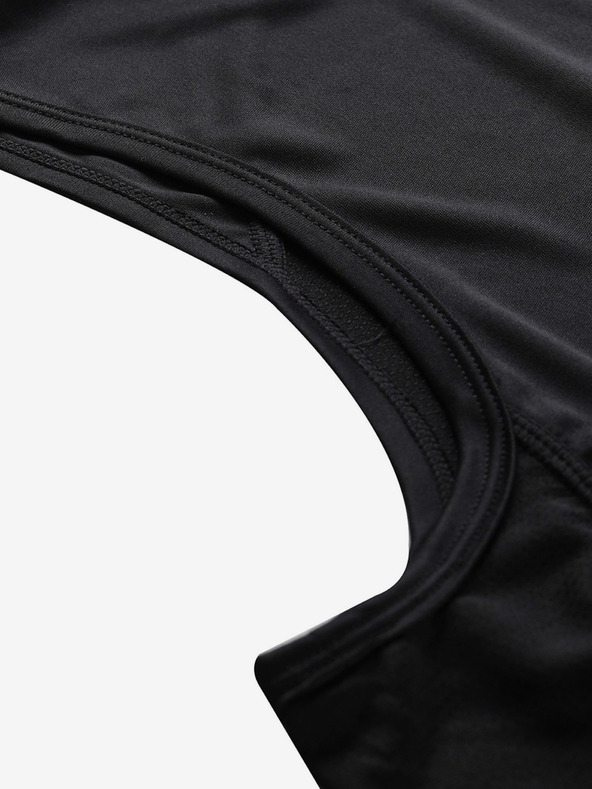 ALPINE PRO Pánské rychleschnoucí tílko ALPINE PRO MIXED černá