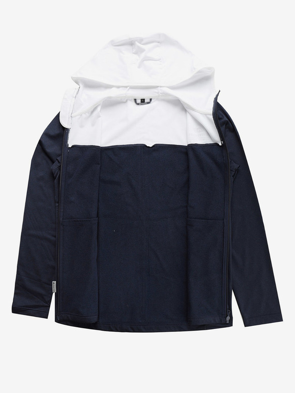 ALPINE PRO Pánská rychleschnoucí mikina ALPINE PRO FANC modrá