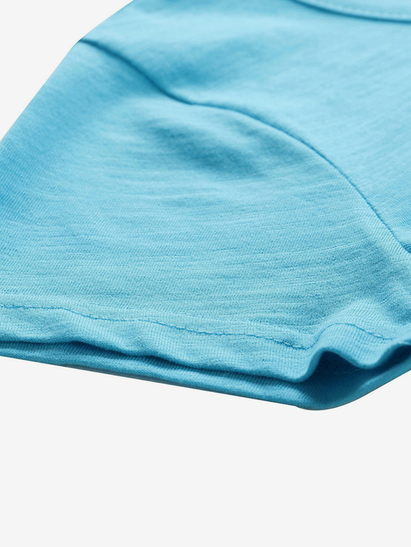 ALPINE PRO Dámské bavlněné triko ALPINE PRO CASTA modrá