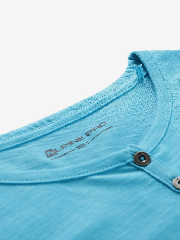 ALPINE PRO Dámské bavlněné triko ALPINE PRO CASTA modrá