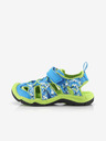 ALPINE PRO Dětské outdoorové sandály ALPINE PRO GROBO modrá