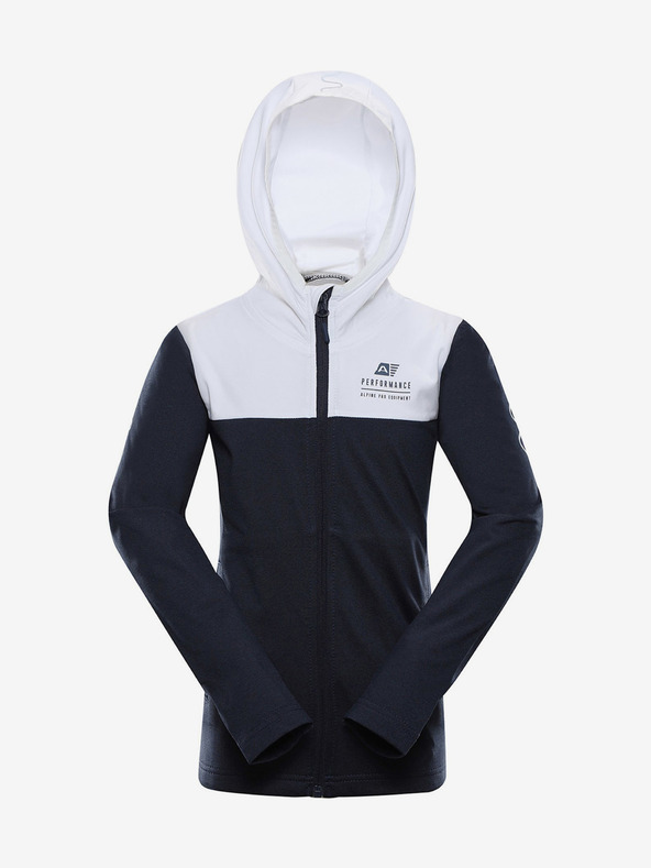 ALPINE PRO Dětská rychleschnoucí mikina ALPINE PRO FANCO modrá