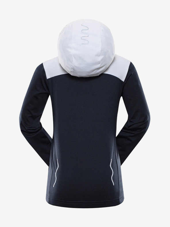 ALPINE PRO Dětská rychleschnoucí mikina ALPINE PRO FANCO modrá