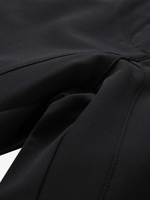 ALPINE PRO Dámské softshellové capri ALPINE PRO WEDERA černá