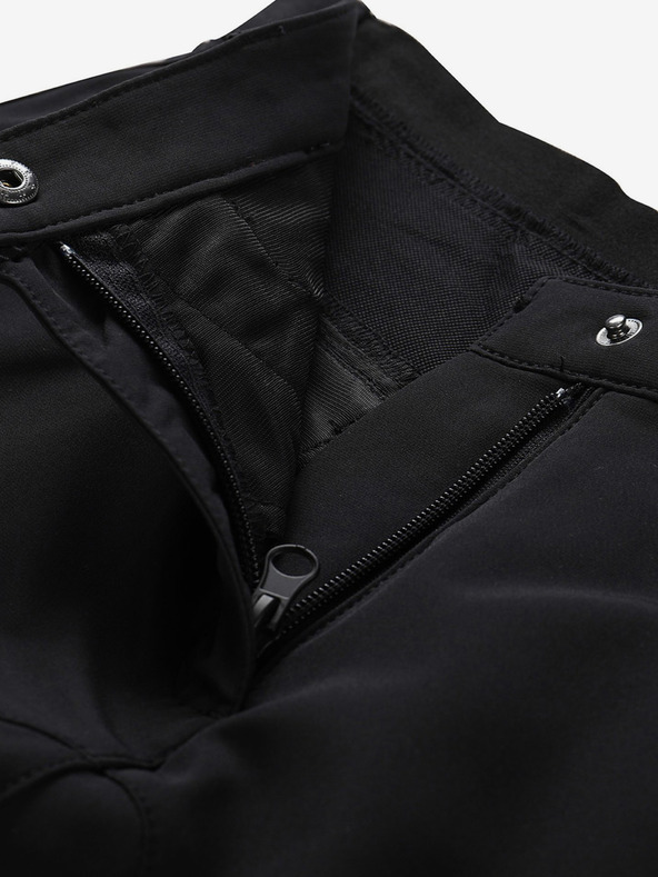 ALPINE PRO Dámské softshellové capri ALPINE PRO WEDERA černá