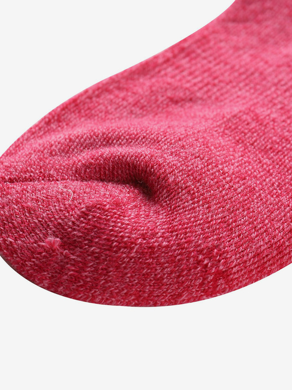 ALPINE PRO Ponožky z merino vlny ALPINE PRO KLAMO růžová