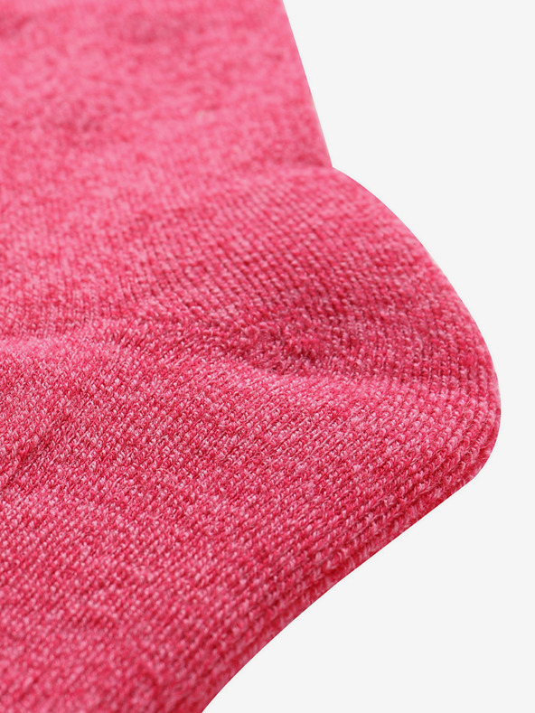 ALPINE PRO Ponožky z merino vlny ALPINE PRO KLAMO růžová