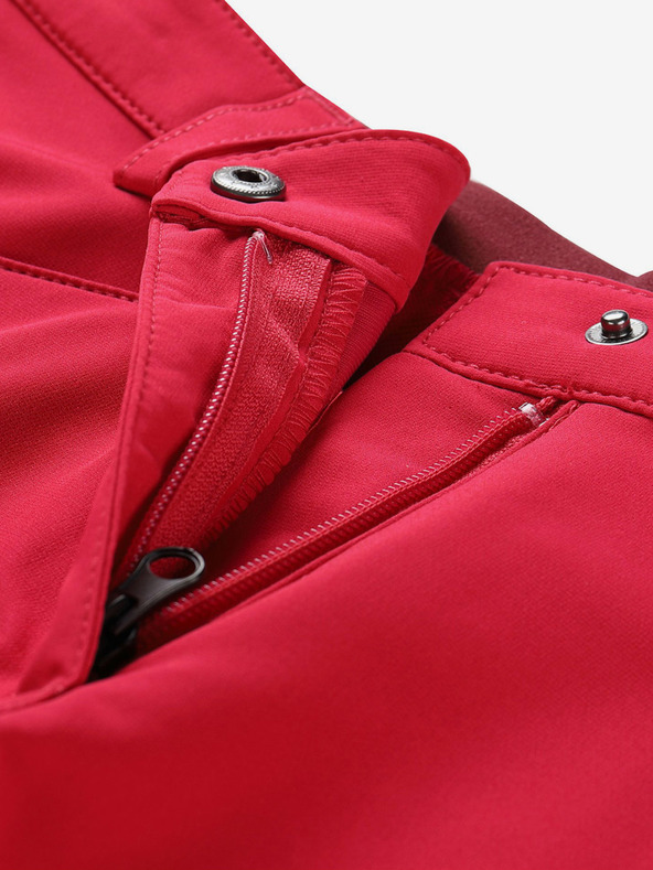 ALPINE PRO Dámské softshellové capri ALPINE PRO WEDERA růžová