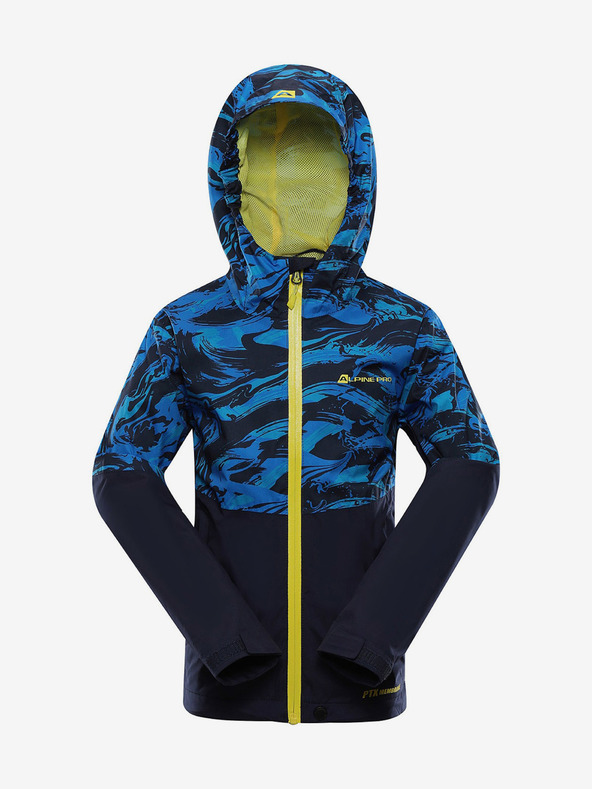 ALPINE PRO Dětská bunda s membránou ptx ALPINE PRO IMPECO modrá