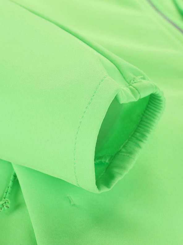 ALPINE PRO Dětská softshellová bunda s membránou ALPINE PRO MULTO zelená