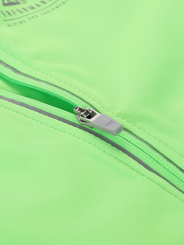 ALPINE PRO Dětská softshellová bunda s membránou ALPINE PRO MULTO zelená