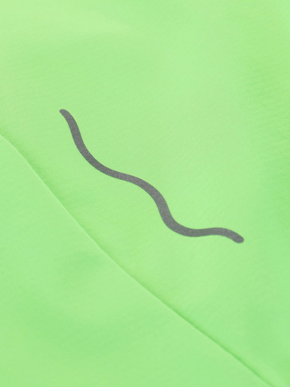 ALPINE PRO Dětská softshellová bunda s membránou ALPINE PRO MULTO zelená