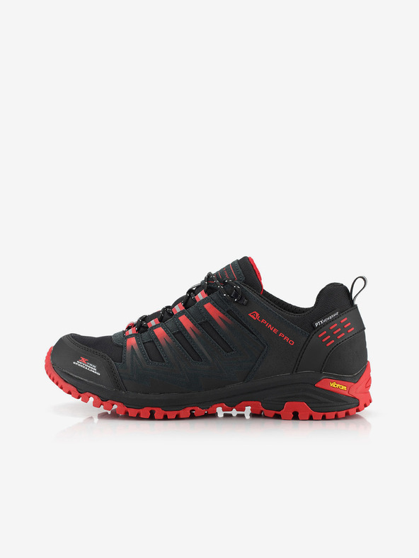 ALPINE PRO Outdoorová obuv s membránou ptx ALPINE PRO REWESE šedá