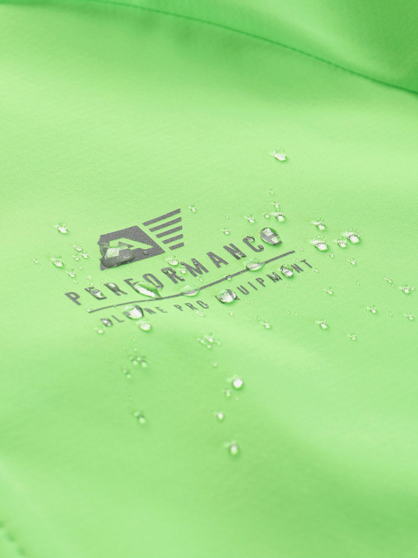 ALPINE PRO Pánská softshellová bunda s membránou ALPINE PRO MULT zelená