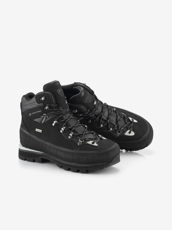 ALPINE PRO Outdoorová obuv s membránou ptx ALPINE PRO PRAGE černá