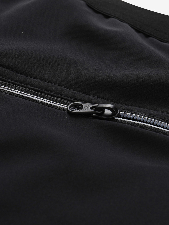 ALPINE PRO Pánské softshellové capri ALPINE PRO WEDER černá