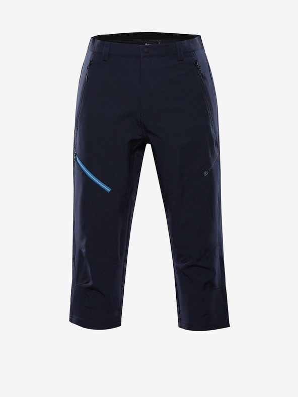 ALPINE PRO Pánské softshellové capri ALPINE PRO WEDER modrá