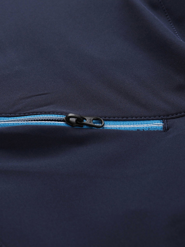 ALPINE PRO Pánské softshellové capri ALPINE PRO WEDER modrá