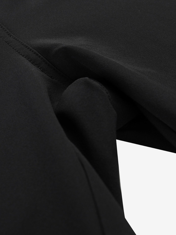 ALPINE PRO Pánské softshellové kalhoty ALPINE PRO LIEM černá