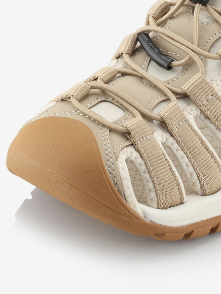 ALPINE PRO Dámské outdoorové sandály ALPINE PRO HABWA neutrální / zemitá