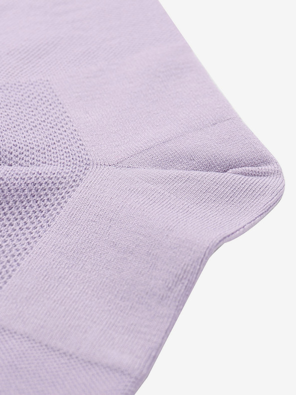 ALPINE PRO Ponožky s antibakteriální úpravou ALPINE PRO COLO fialová