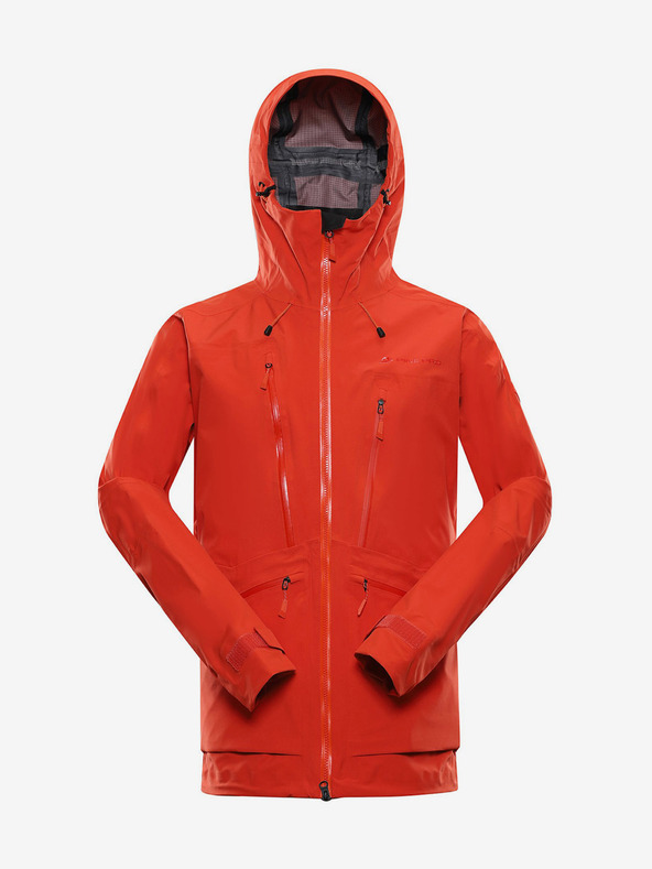 ALPINE PRO Pánská bunda s membránou ptx ALPINE PRO CORT oranžová