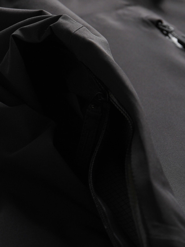 ALPINE PRO Pánská bunda s membránou ptx ALPINE PRO CORT černá