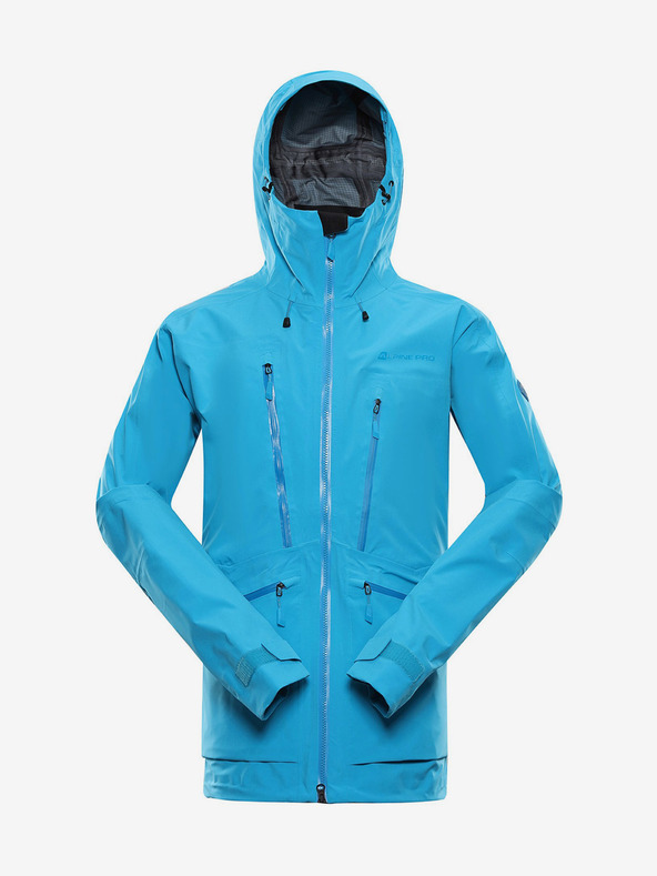ALPINE PRO Pánská bunda s membránou ptx ALPINE PRO CORT modrá