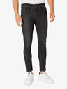 Diesel Tmavě šedé pánské zkrácené skinny fit džíny Diesel Thommer