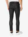 Diesel Tmavě šedé pánské zkrácené skinny fit džíny Diesel Thommer