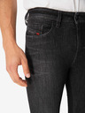 Diesel Tmavě šedé pánské zkrácené skinny fit džíny Diesel Thommer