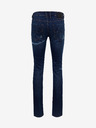 Diesel Modré pánské skinny fit džíny s potrhaným efektem Diesel Tepphar