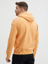 Jack & Jones Oranžová pánská basic mikina s kapucí Jack & Jones Star