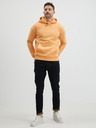 Jack & Jones Oranžová pánská basic mikina s kapucí Jack & Jones Star
