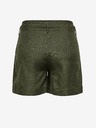 ONLY Khaki kraťasy se zavazováním ONLY Viva