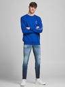 Jack & Jones Modré skinny fit džíny Jack & Jones Liam