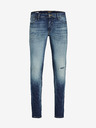 Jack & Jones Modré skinny fit džíny Jack & Jones Liam