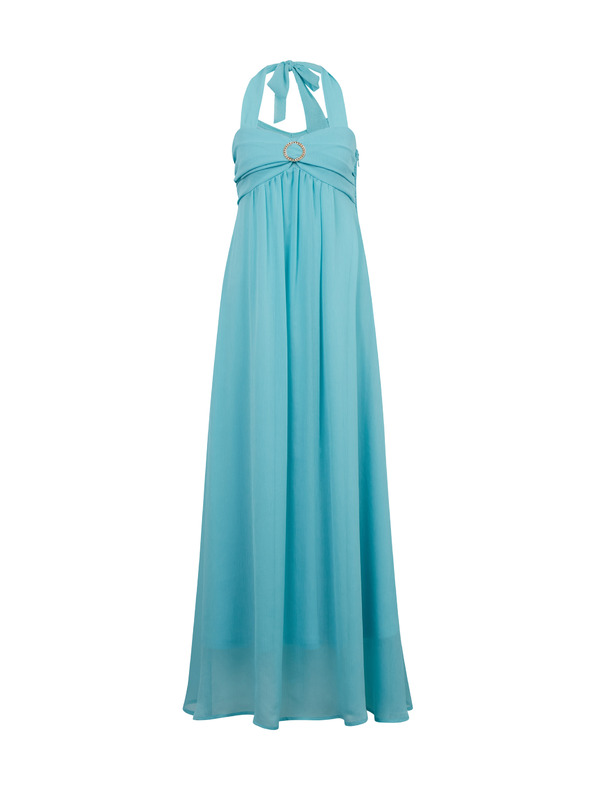 Orsay Tyrkysové dámské maxi šaty ORSAY