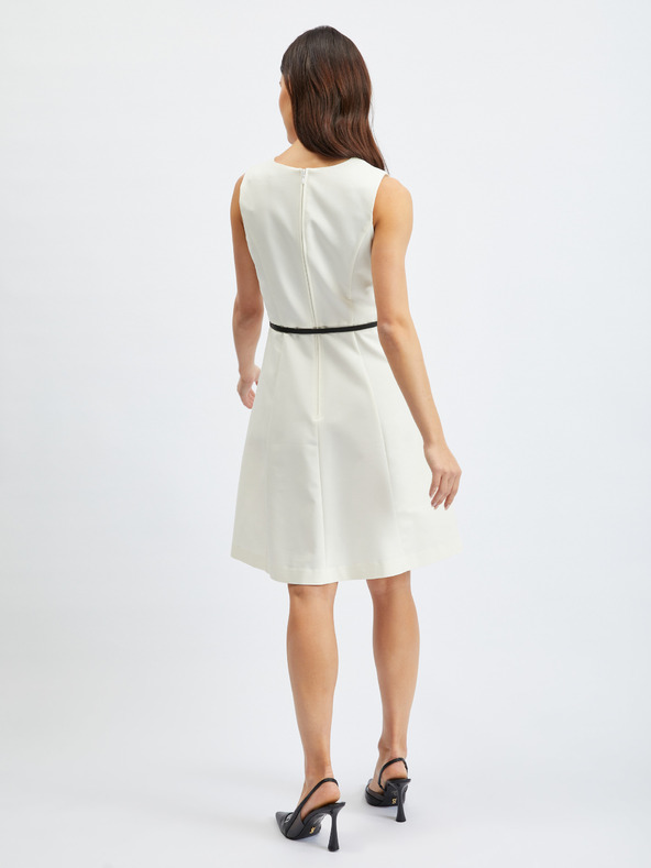 Orsay Bílé dámské šaty ORSAY