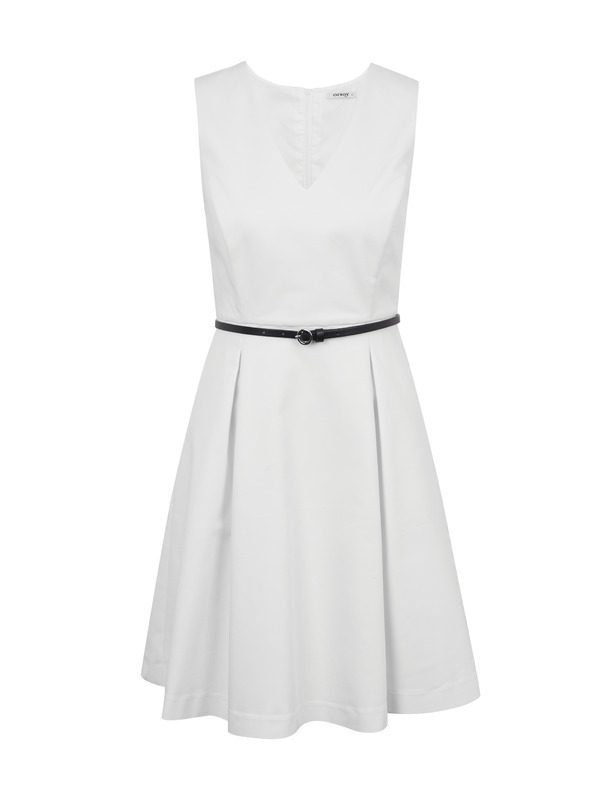 Orsay Bílé dámské šaty ORSAY