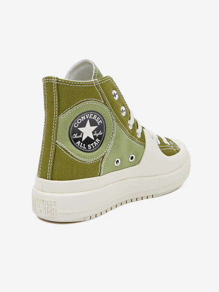 Converse Zelené kotníkové tenisky Converse Chuck Taylor All Star Construct