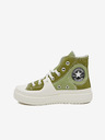 Converse Zelené kotníkové tenisky Converse Chuck Taylor All Star Construct