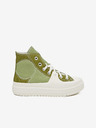 Converse Zelené kotníkové tenisky Converse Chuck Taylor All Star Construct